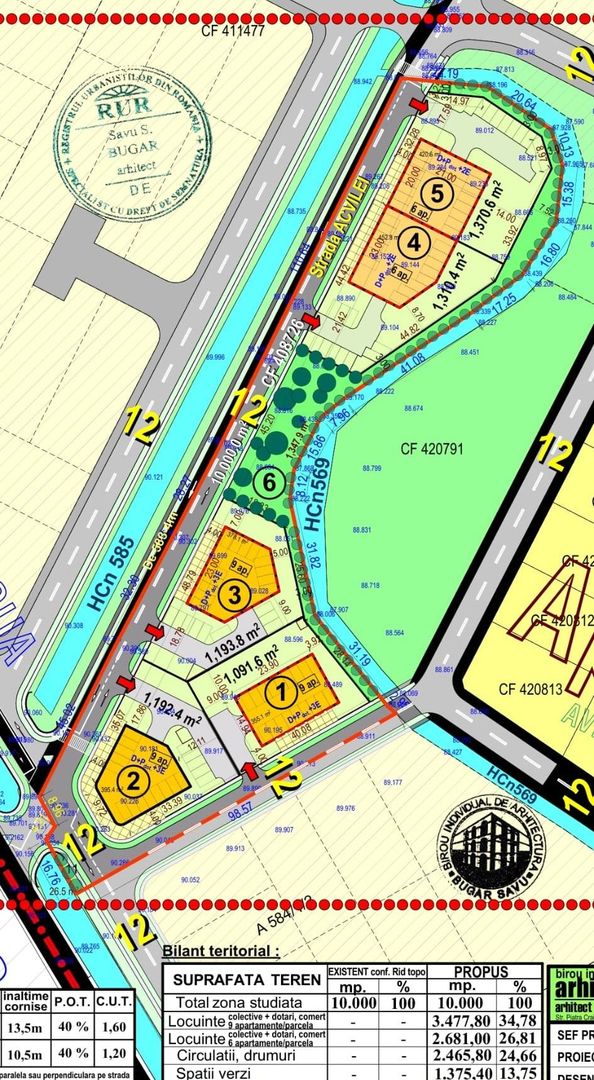 PUZ locuinte colective Moșnița Nouă - Poză 4