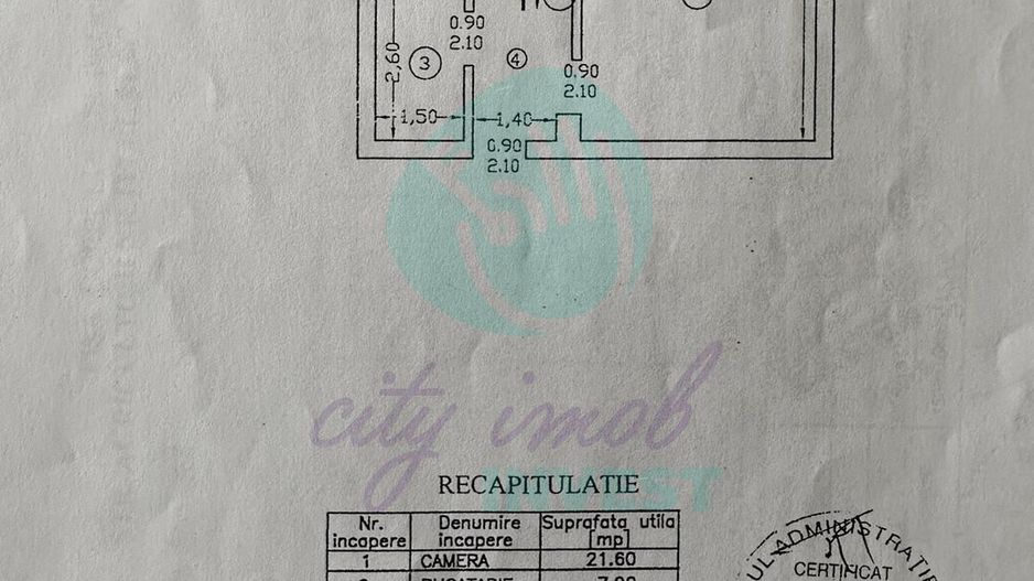 GARSONIERA MODERNA-CENTRALA PROPRIE-Piata Muncii - Poză 6