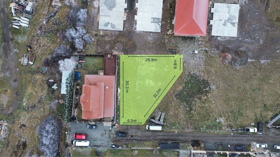 Comision 0% Teren intravilan 668 mp| Giroc | Autorizație construcție - Poză 2