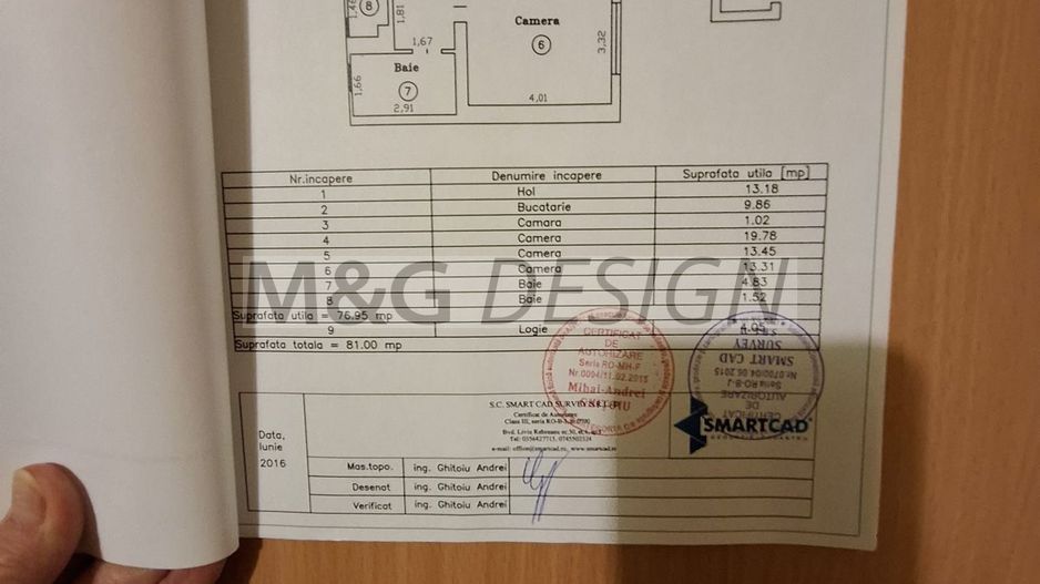 Tipografilor - Popa Sapca 3 camere, et 3, centrala gaz - Poză 33