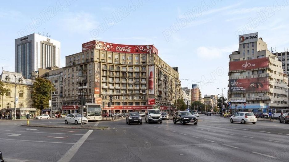 Studio Piata Romana, renovat complet, vedere panoramică dublă - Poză 11