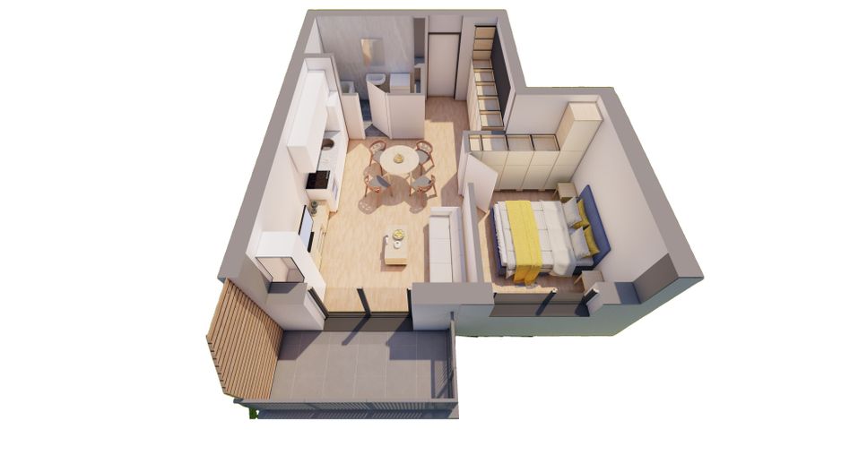 Apartament nou direct dezvoltator ARED RED9 CITY IMAR - Poză 2