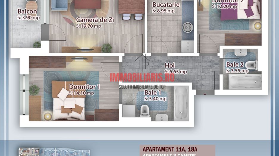 Blvd. 1 Decembrie 1918 - Parcare Subterana - Comision 0% - Schiță 2