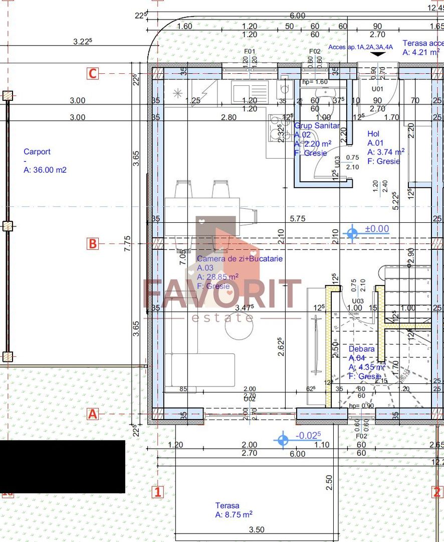 Carport. Toate utilitatile. In vatra veche la asfalt. - Poză 7