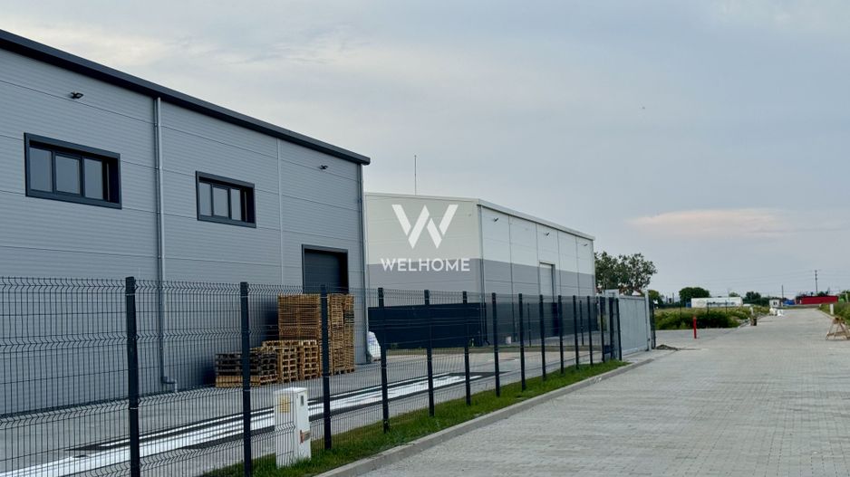 Hala noua si teren de inchiriat, parc industrial nou, ideal IMM, - Poză 8