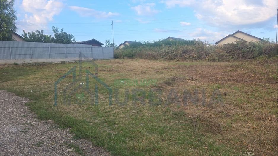 Teren de vânzare în Horpaz, comuna Miroslava – 813 mp + cotă indiviză 187 mp, front stradal 45 mp - Poză 3