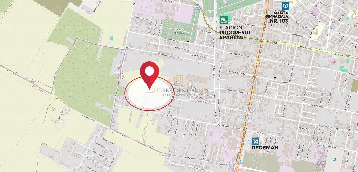 Teren 1.475 mp,  Ideal dezvoltare imobiliara, Str. N.D. Cocea - Poză 4