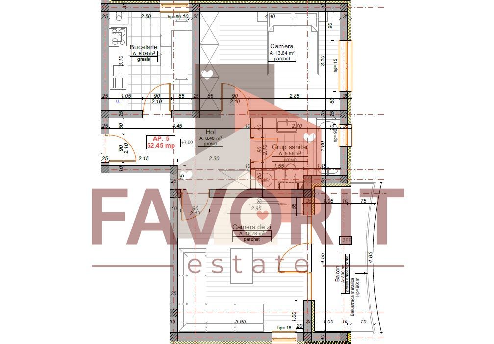 Braytim Musicescu. Pozitie excelenta. Disponibil imediat. - Schiță 12