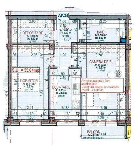 Apartament 2 camere decomandate în Florești, zona Terra. - Poză 7