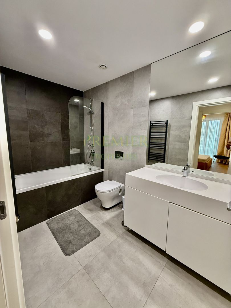 Apartament 2 camere One Herăstrău Towers |Mobilat Utilat | Vedere Liberă | Parc - Poză 3