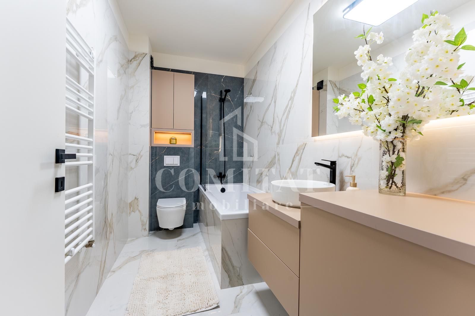 Apartament ultrafinisat | Etaj intermediar | Cartierul Terra-Floresti - Poză 18