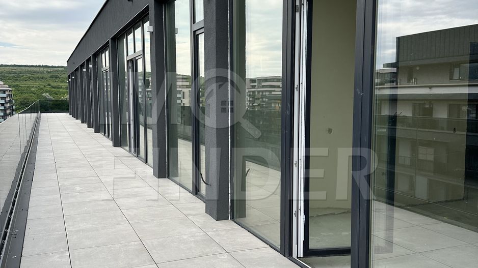 Penthouse 66 mp+ 22 mp, terasa,  zona bazei sportive Gheorgheni - Poză 13