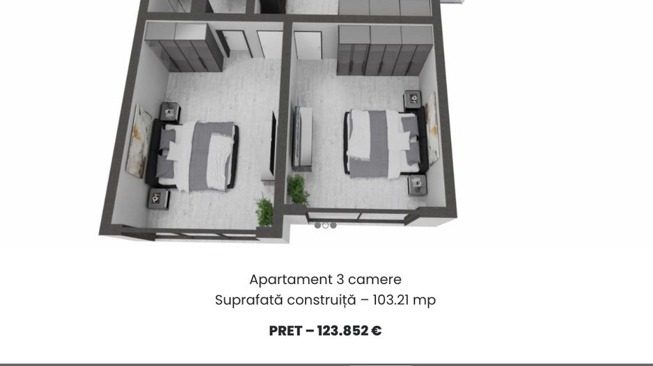 Ag. Eu. vinde ap. 2 cam. 85 mp. Finalizare Dec. 2023 Comision 0% Mamaia Nord - Poză 5