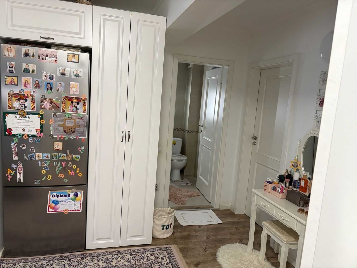 Apartament 3 camere, 2 balcoane, etaj intermediar - Poză 5