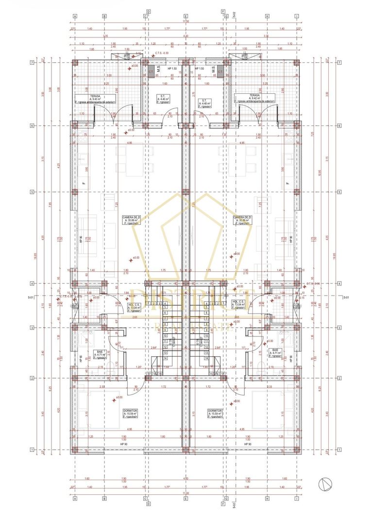 Duplex modern 4 camere si 3 bai | Dumbravita – Zona Cora - Poză 12