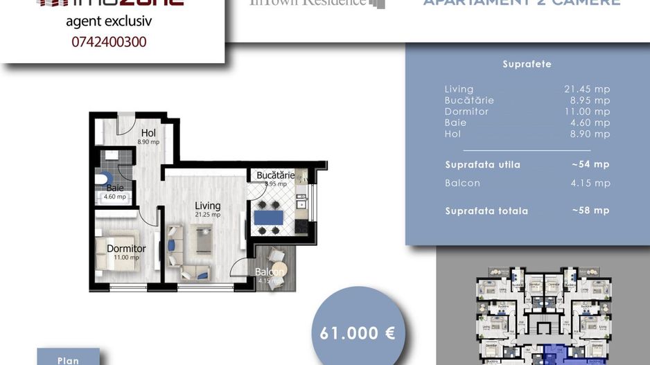 InTown Residence - Piscul Crasani / Pacii - Poză 47