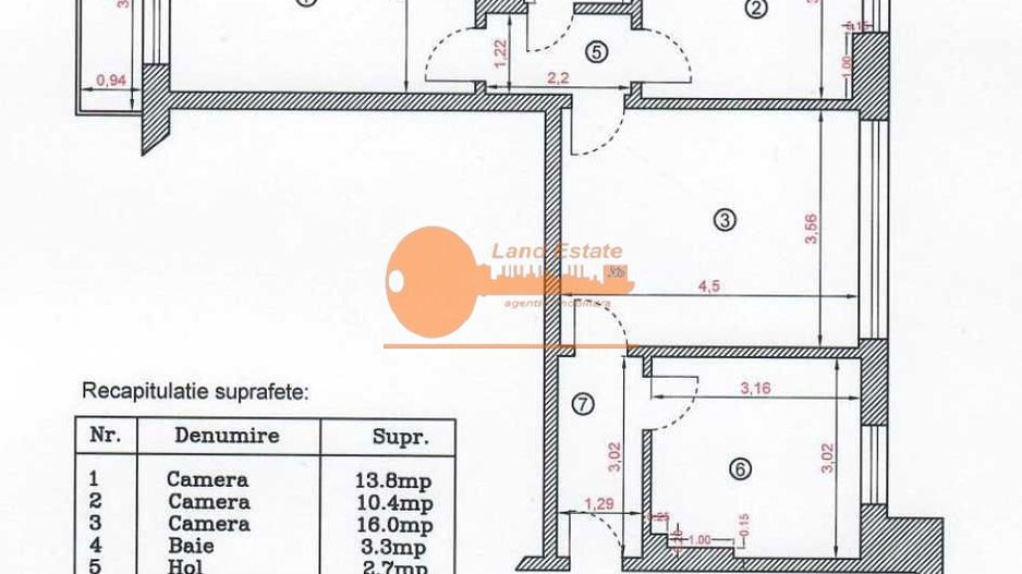 Apartament 2 camere | Ștefan cel Mare – Metrou Obor - Schiță 8