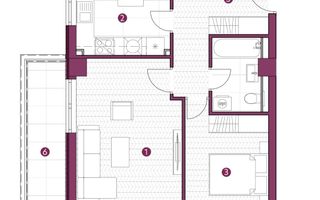 PROMO! Ap. cu 2 camere, Dec., et.1, 55.76mp, Galata, 99.965euro cu TVA - Poză 5