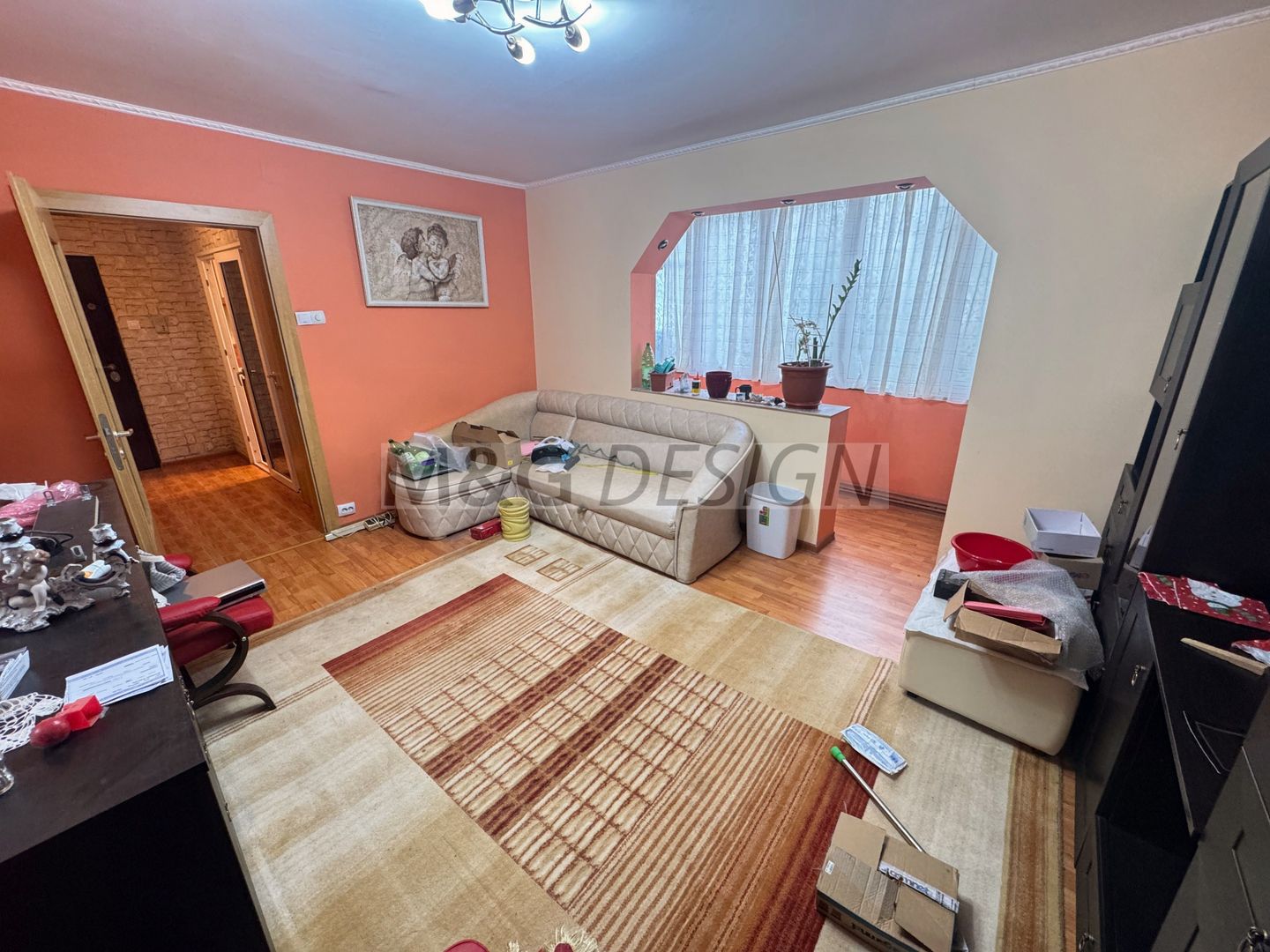 3 camere decomandat zona Girocului  etaj 1 CENTRALA, CLIMA - Poză 1