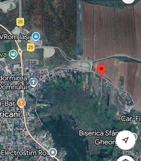 Teren extravilan 2100 mp, Miroslava, sat Uricani, str. Eroilor - Poză 1