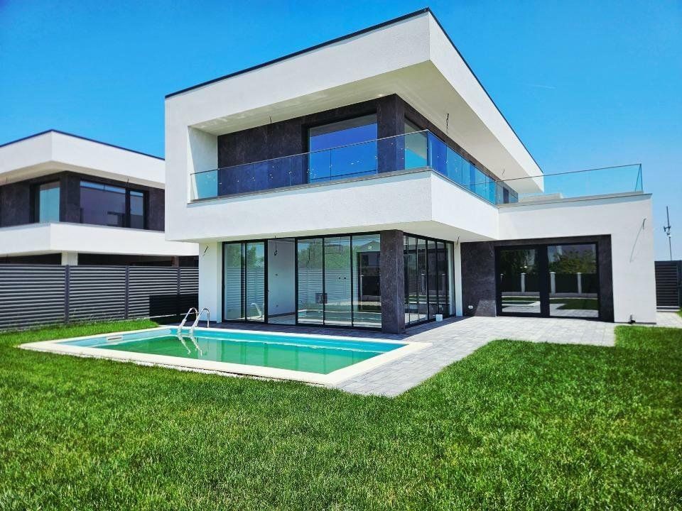 Vila moderna cu piscina Tunari Ilfov-lacul Pasarea - Poză 1