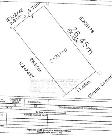 Teren 317 mp langa padure Straulesti-Sisesti - Poză 3