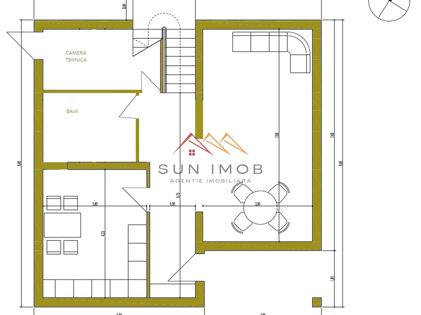 CASĂ NOUĂ | 4 CAMERE | SISTEM FOTOVOLTAIC | URLETA, ZONĂ VERDE - Poză 18