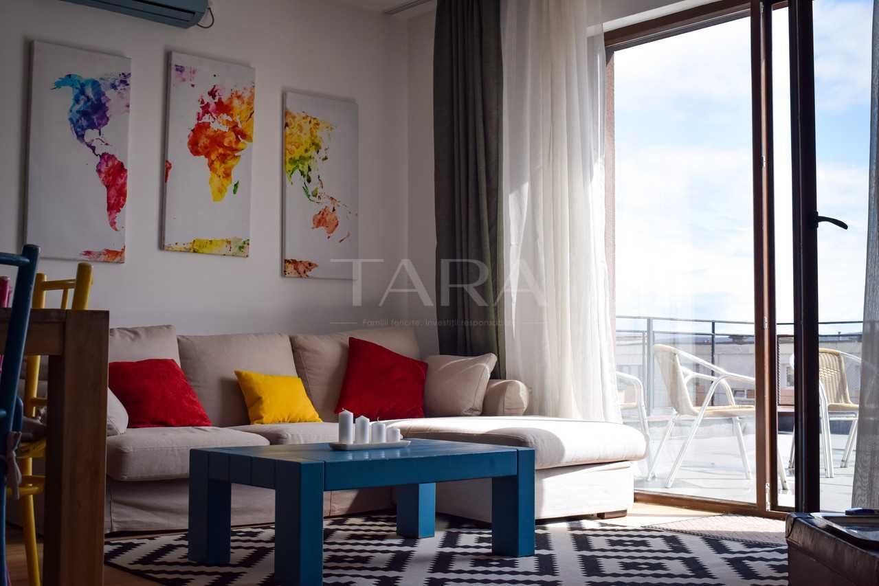 Penthouse cu 3 camere de închiriat - Între Lacuri - Poză 1