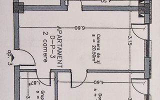 Apartament 2 Camere. Ultracentral. Eficient: amenajare 2 dormitoare. - Poză 8