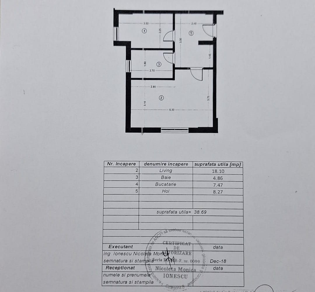 Garsoniera spatioasa Pallady - Poză 4