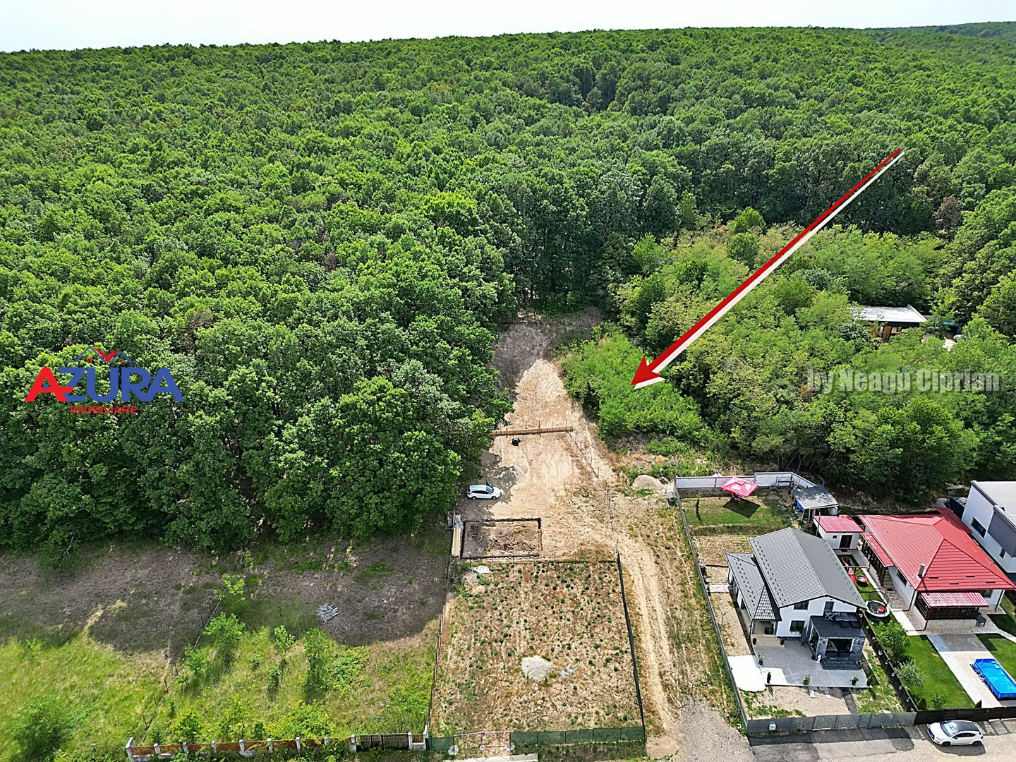 AZURA Imobiliare - Vanzare teren Hintesti, langa padure, 300m din DN - Poză 23