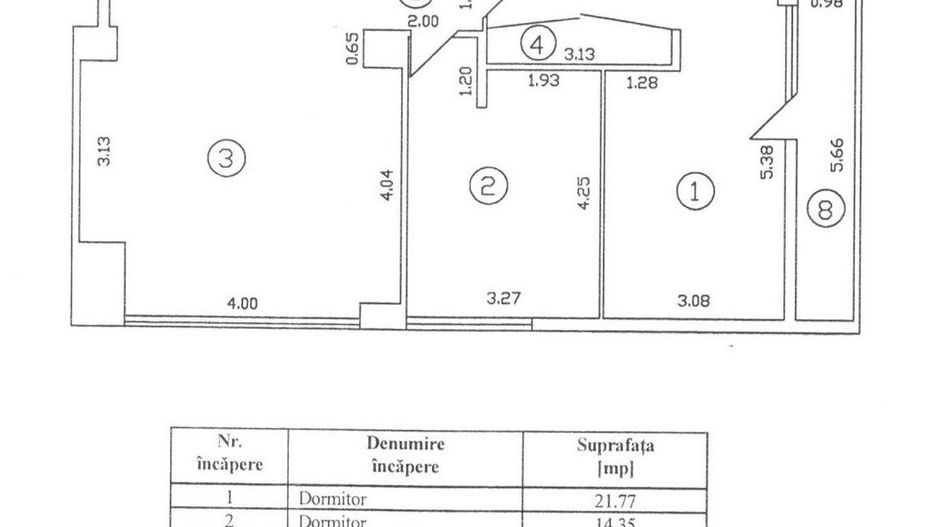 De vanzare Apartament 3 camere, ULTRACENTRAL, Mitropolie, bloc nou - Poză 12