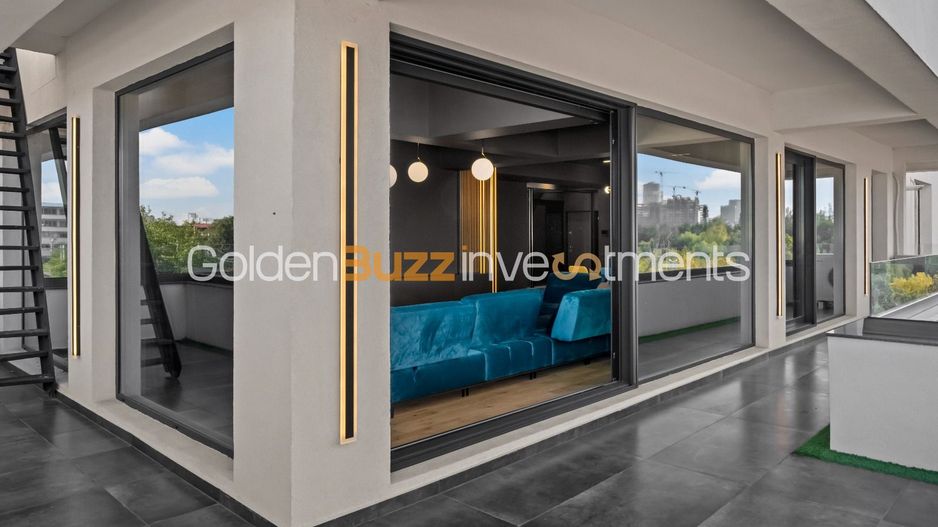 Apartament 3 camere lux | 140 mp | 33 mp terasă | Șos. Petricani - Poză 37