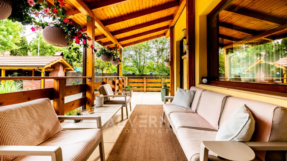 Casa individuala 268mp | 4 dormitoare + studio | 1100mp teren | Faget - Poză 3