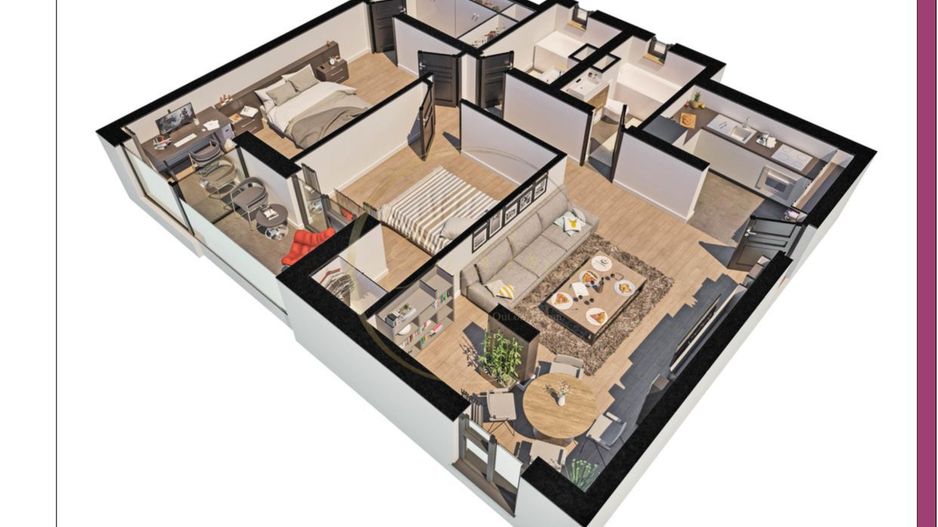 NOU | Apartament cu 2 camere - TORONTALULUI - Poză 5