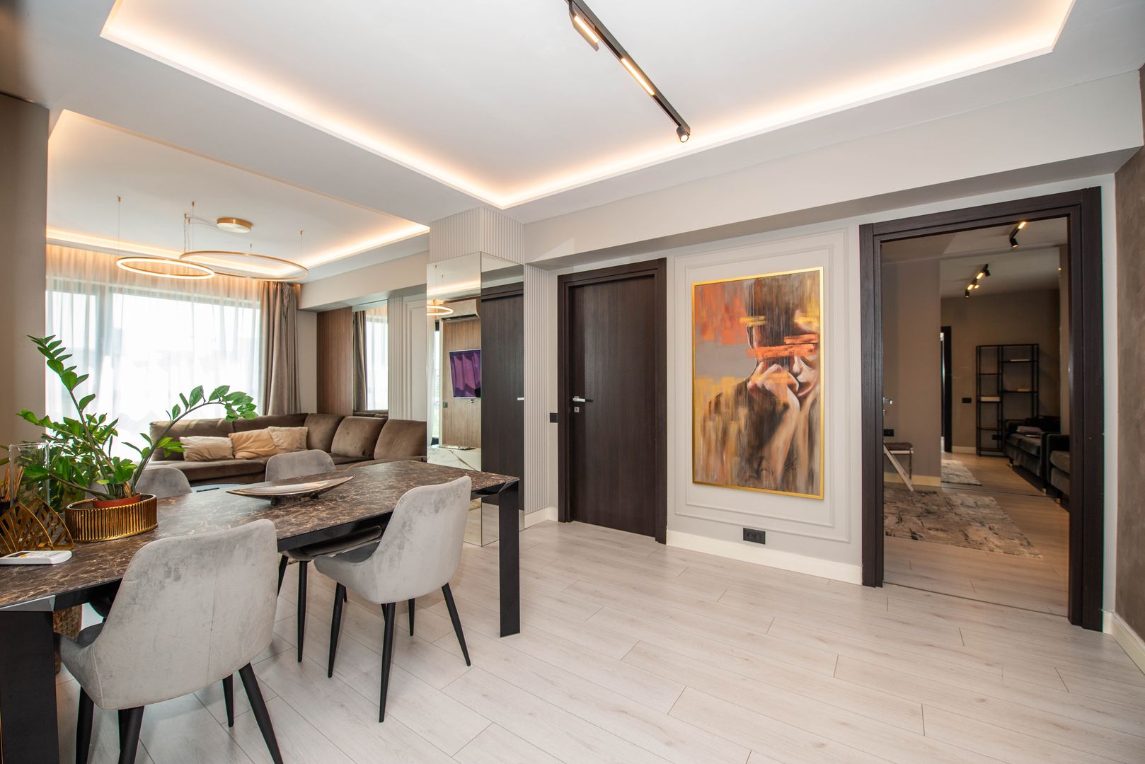 Apartament 3 camere | Onix Park | Mobilat & utilat complet | 2 bai - Poză 8