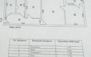 Apartament 3 camere, zona Tic Tac -  Gaze - Ocazie unica - Poză 8