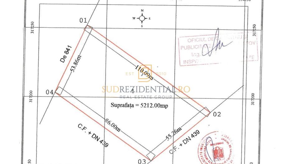 Teren Popesti-Leordeni  - Soseaua de centura  5212 mp cu deschidere 55 ml - Poză 9