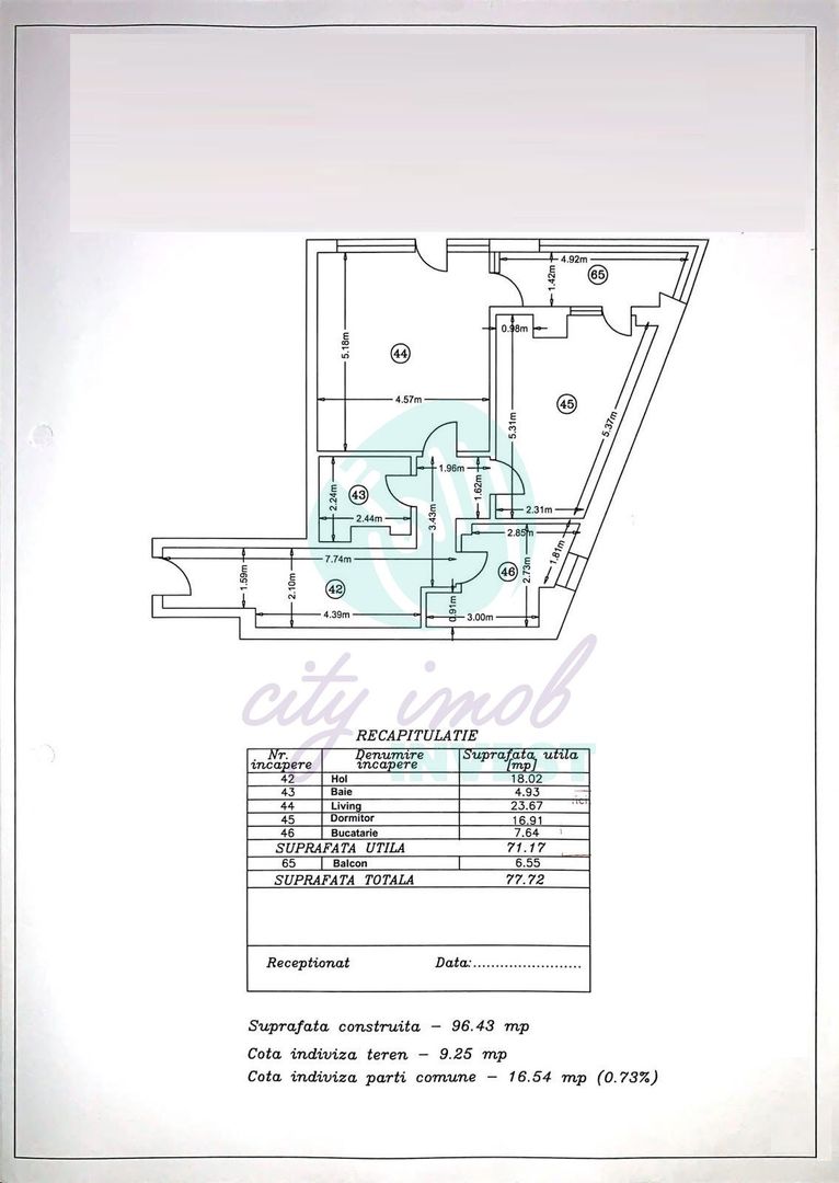 2 camere in bloc 2012 - vis-a-vis de Mall Vitan - Poză 12