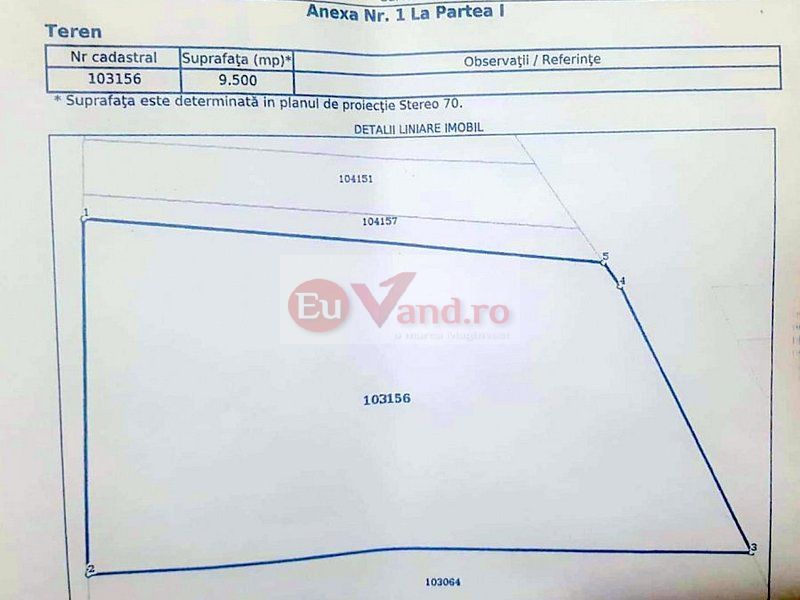 Vânzare teren intravilan – 9.500 mp, DN26 - Tulucesti - Poză 3