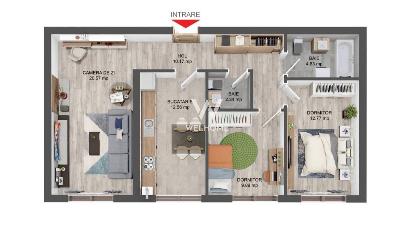 Apartament 3 camere nou - Selimbar - Poză 11