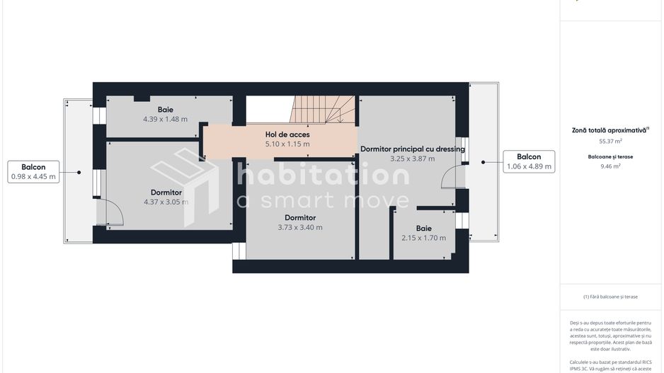 Tur virtual - Casă tip duplex  P+1E în Giroc - Comision 0% - Poză 4