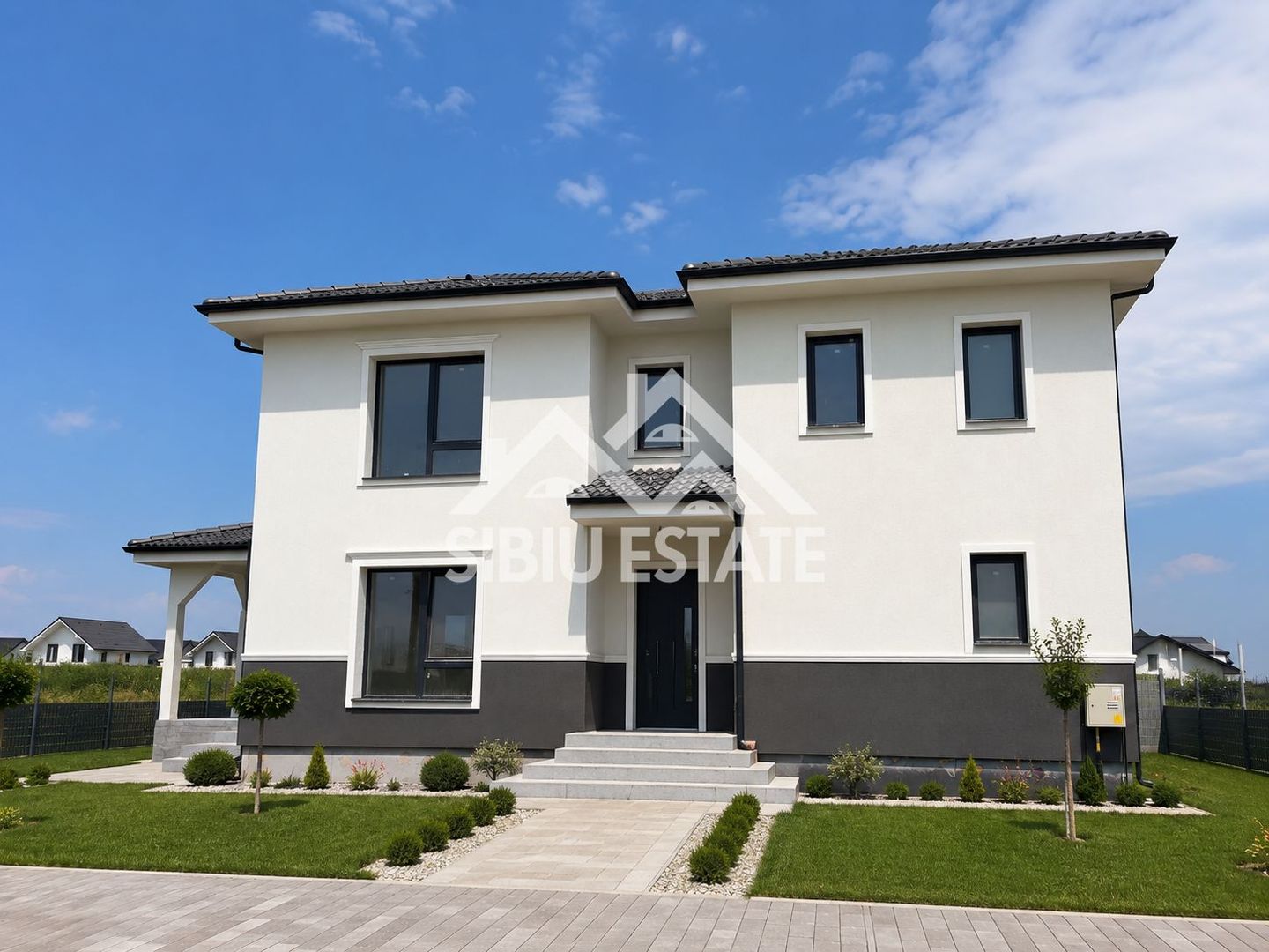 Casă individuală  lângă Sibiu | 5 camere | 136 mp utili | Teren 600mp - Poză 1