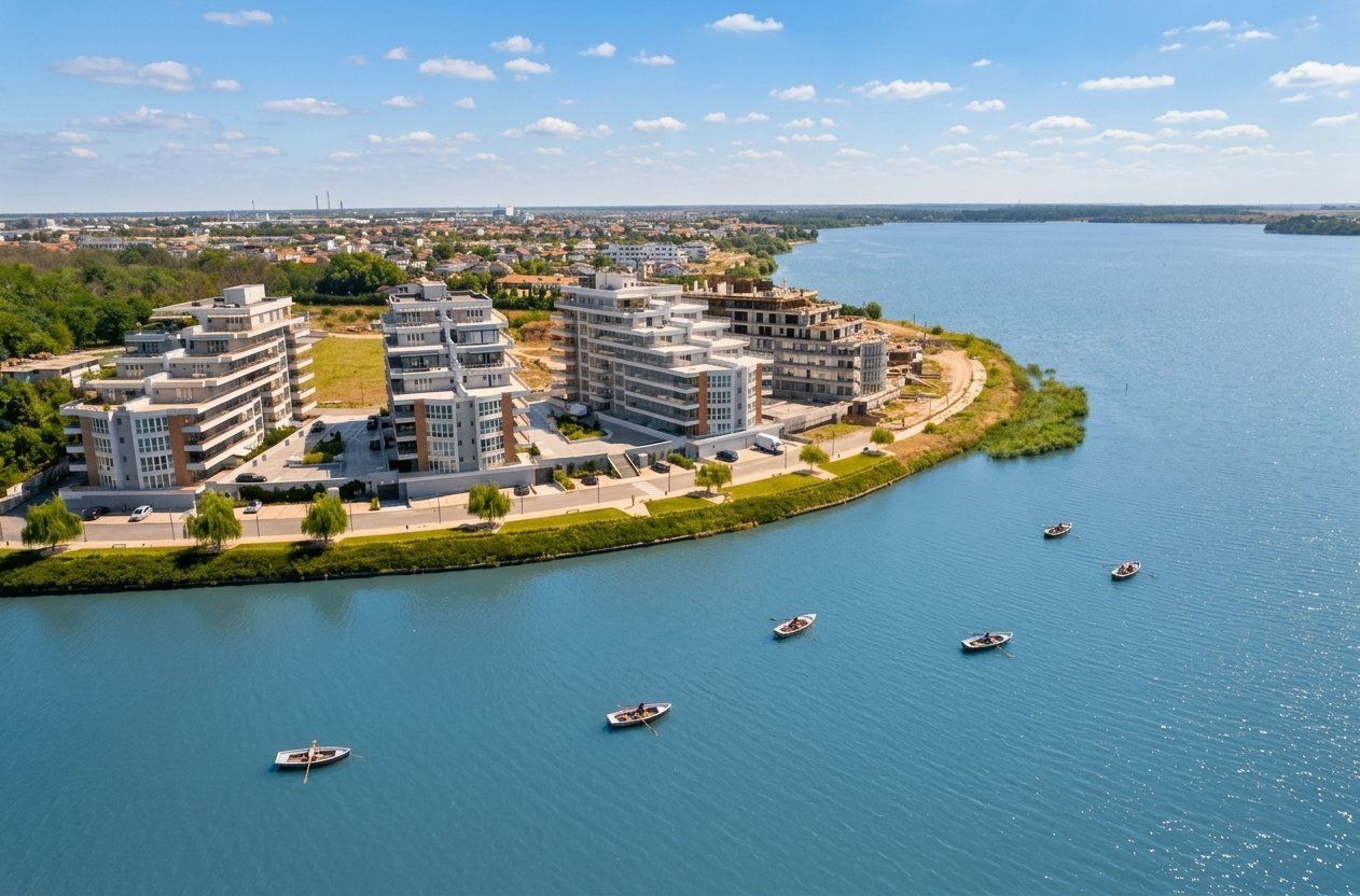 Apartament lux cu vedere panoramică la Lacul Cernica - Poză 1