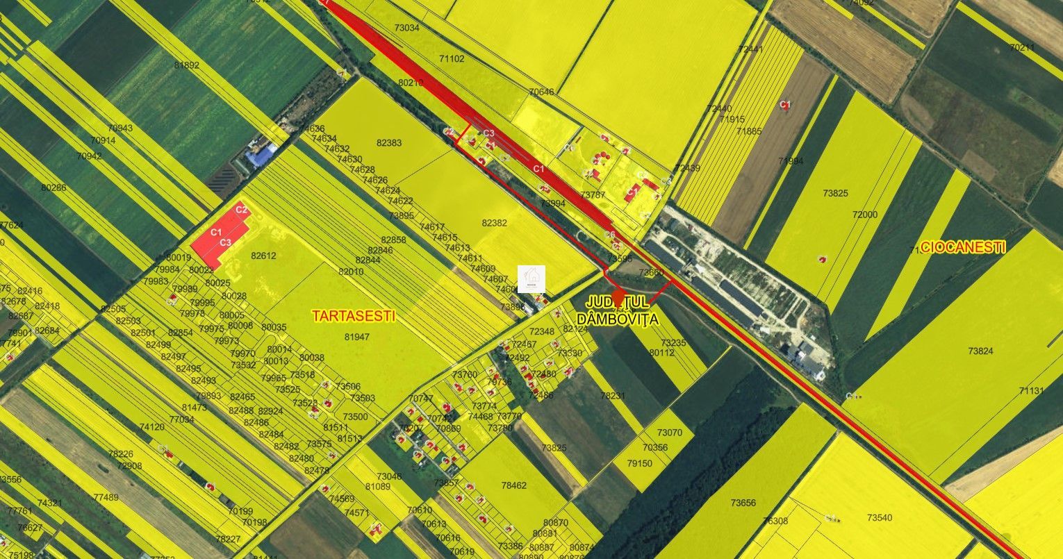 Teren extravilan agricol Tartasesti - Poză 1