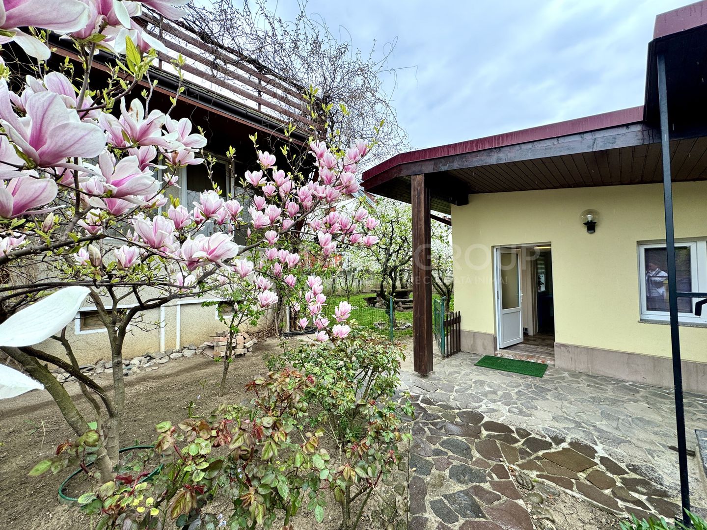 Casă individuală cochetă, cu priveliște, garaj, teren 496 mp, comision 0 - Poză 12