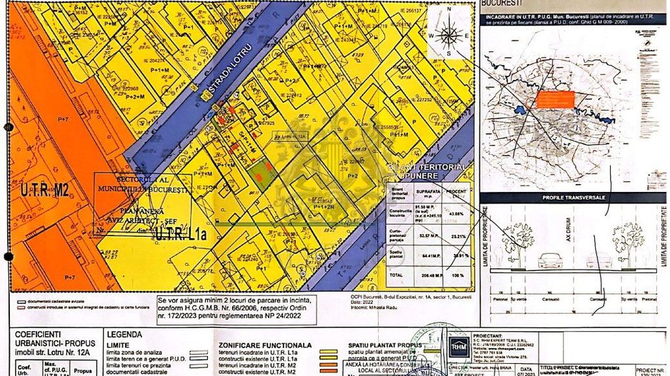 Domenii | Teren | 208 mp | Strada Lotru | PUD Aprobat Casa - Poză 14