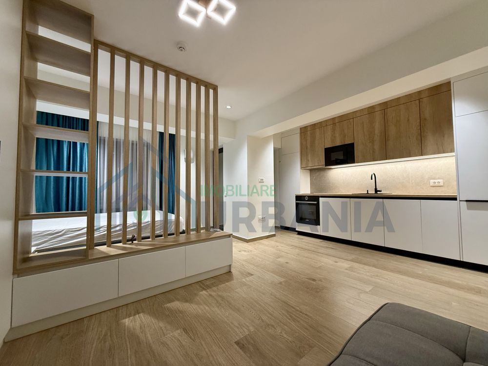 Apartament/Studio de închiriat în Unique Residence, lângă Palas, Iași — 600€/lună - Poză 1