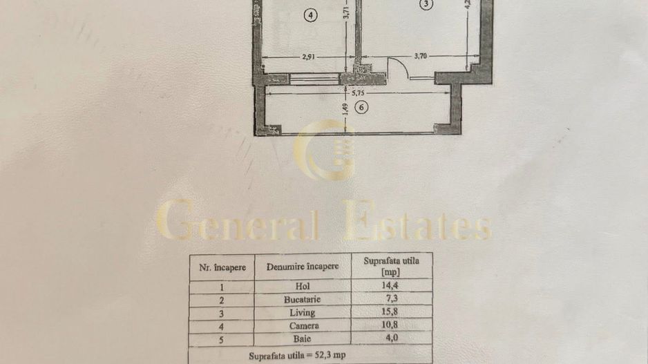 Vânzare apartament 3 camere mobilat și utilat - Valea Lupului - Poză 15