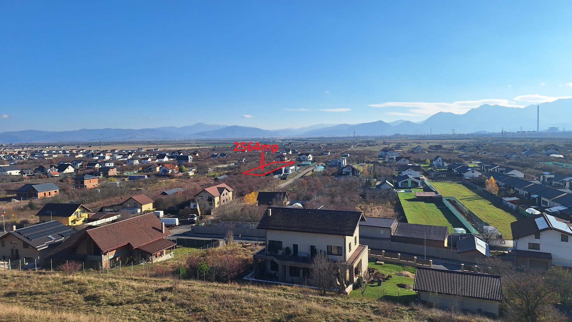 Teren intravilan Sanpetru livada PUZ 2564mp - Poză 2